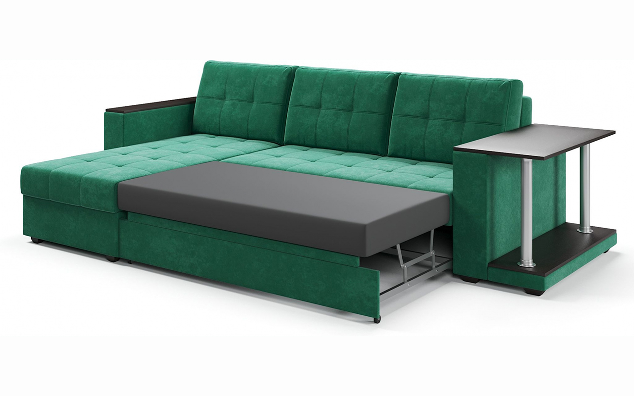 Gupan Диван-кровать угловой со столом Атланта 1 Классик фото 24